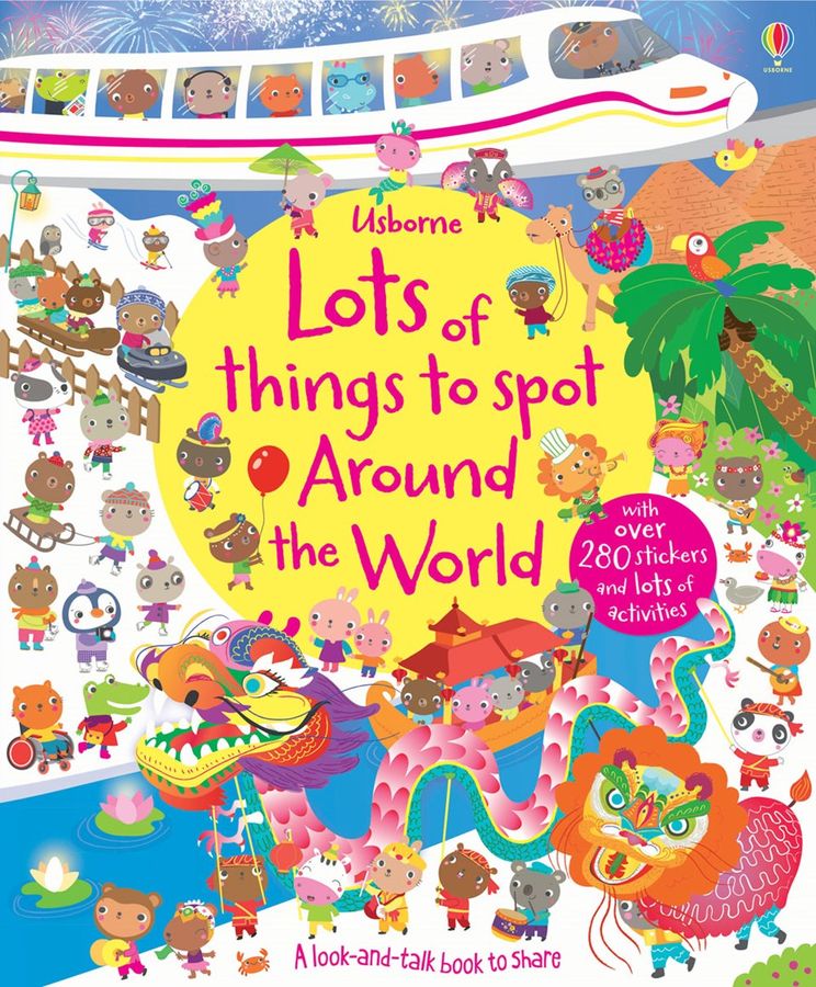 Usborne หนังสือกิจกรรม ตามหาสิ่งต่างๆบนโลกใบนี้