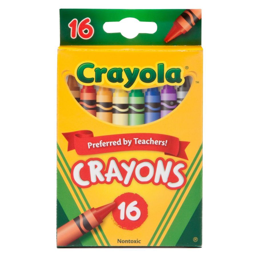 สีเทียน 16 แท่ง