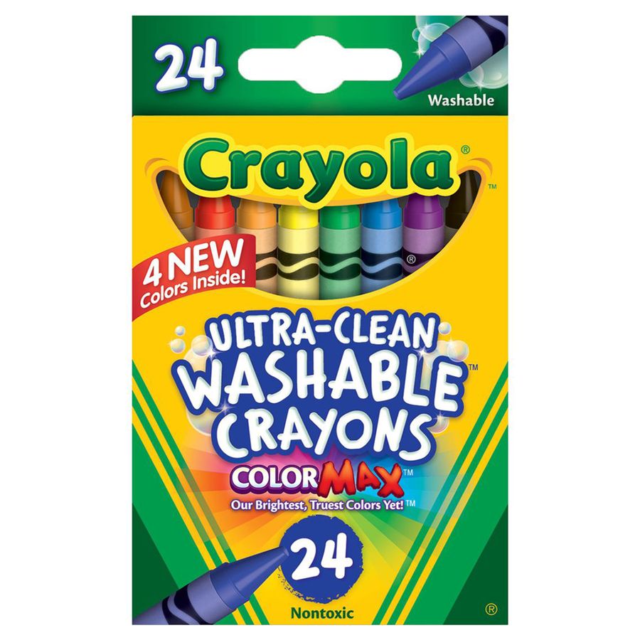 สีเทียน 24 แท่ง