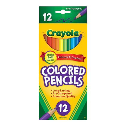 สีไม้ 12 แท่ง