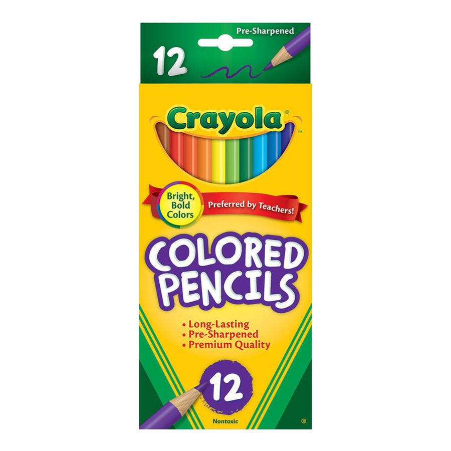 สีไม้ 12 แท่ง