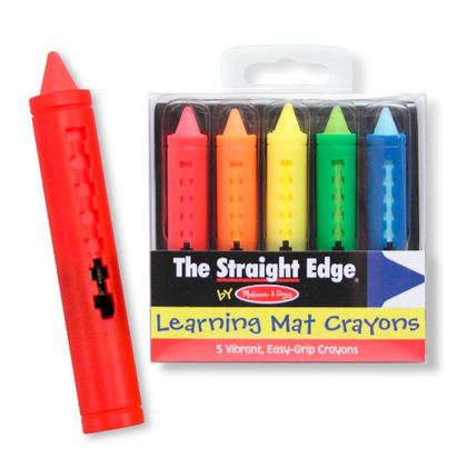 สีเทียนไร้สารพิษ เช็ดออกได้ 5 สี