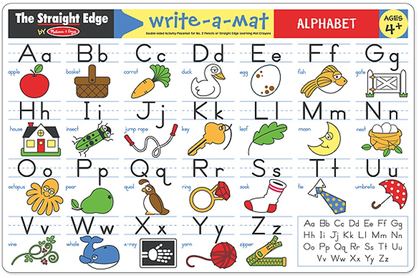 Reusable Learning Mat - A-Z