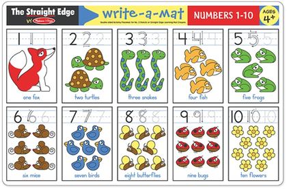 Reusable Learning Mat 1-10
