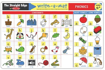 Reusable Learning Mat - PHONICS