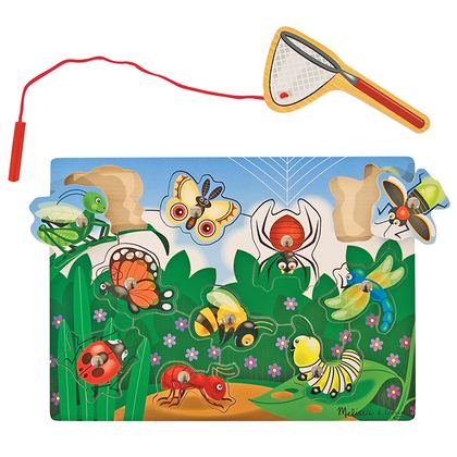 Bug-Catching Magnetic Puzzle Game