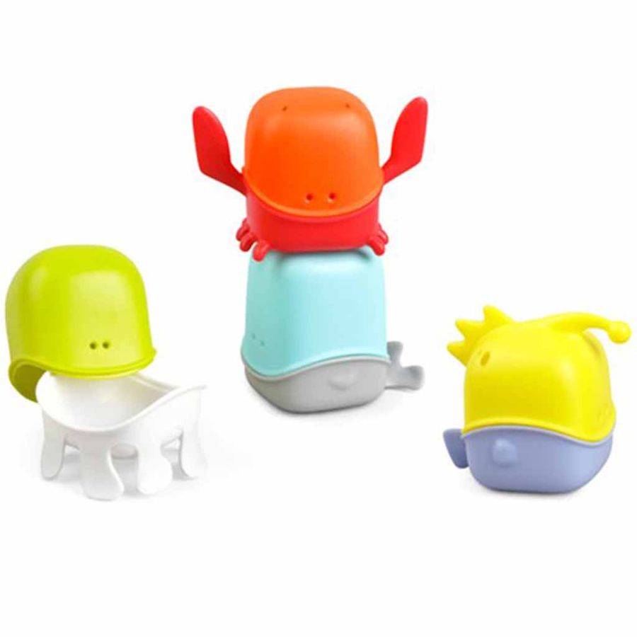 CREATURES lnterchangeable Bath Toy Cup Set